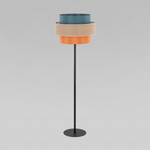 Напольный светильник с тканевым абажуром 16452 Trio