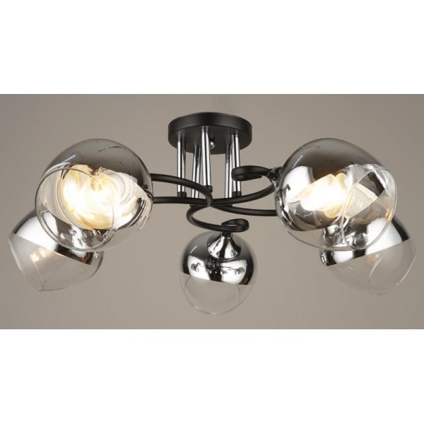 4097/5 BK+CH (2) Люстра (RL)