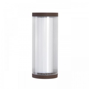 7180/12WL NATURE ODL26 Настенный светильник  коричневый/акрил/металл IP65 LED 12W 750Лм 3000K 162° 220-240V CORTENA