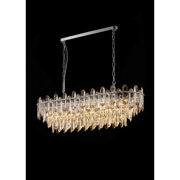 B1-L1000*W350*H280 Chrome (1) Люстра NW