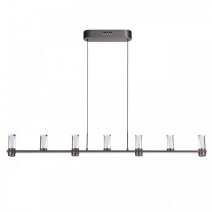 7143/45L HIGHTECH ODL26 Подвесной светильник  черный gun powder/акрилл/металл IP20 LED 40W 2470Лм 3000K 180° 220V DEFANCE