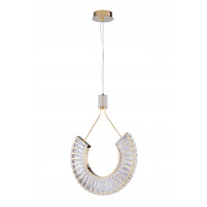 6019E/25W GOLD+CLEAR (1) Люстра NW