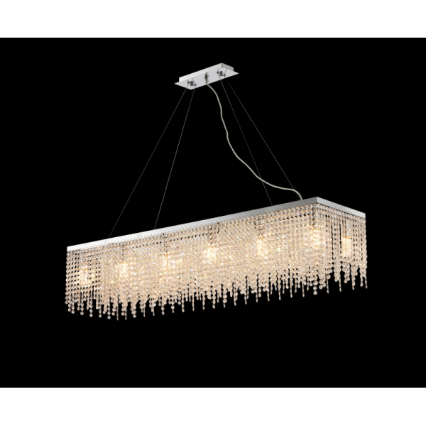 NW065-L1200*W300*H250 CHROME (1) Люстра NW