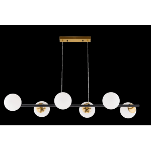 74542/6 ANTIQUE BRASS+BLACK (1) Люстра (RL) 74542/6 ANTIQUE BRASS+BLACK (1) Люстра (RL)