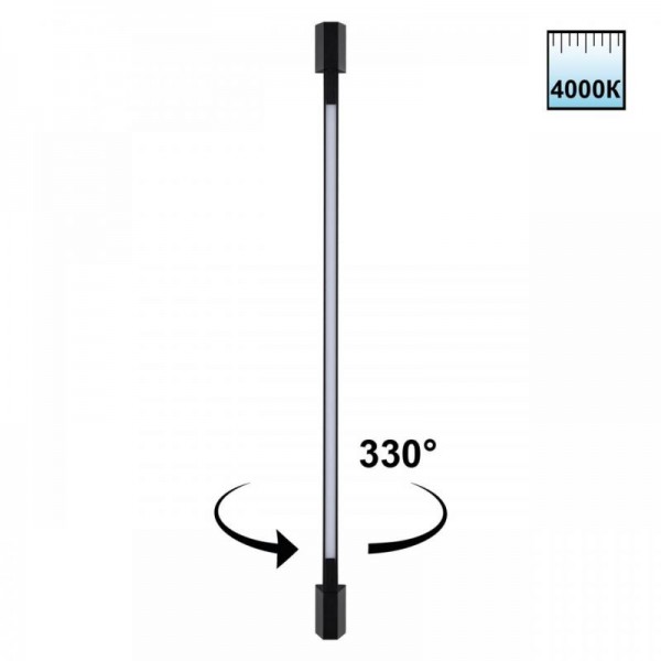 359890 STREET NT25 686 черный Светильник ландшафтный светодиодный IP54 LED 9W 4000К 220-240V VESPERA