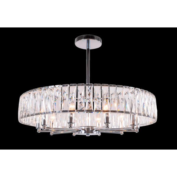 2432R/10A CHR+CL (1) Люстра NW
