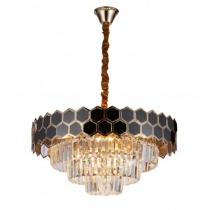 26016/8+3 BLACK+GOLD (1) Люстра (RL)