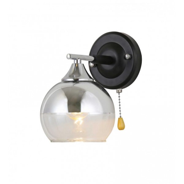 74539/1W CHROME+BLACK (5) Настенный светильник (RL)