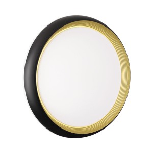 Настенно-потолочный светильник Sonex Pale Tofiq Black 7651/ELN