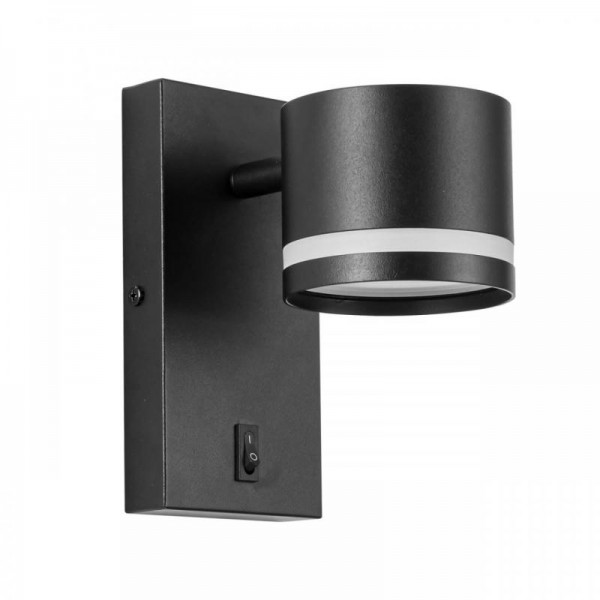 8339/1W MODERNI хром/черный, металл/акрил Бра GX53 LED 7W 220V LANIKA