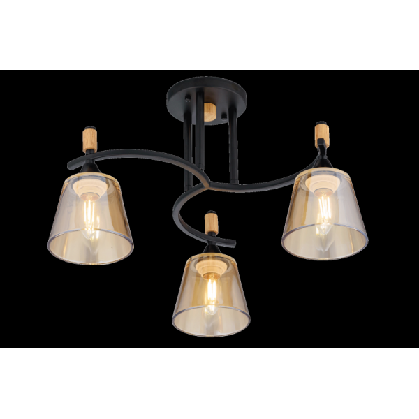 4708/3 BK (4) Люстра (RL)