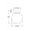 Настенный светильник Maytoni Basic form MOD321WL-01B