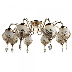 Потолочная люстра Arte Lamp Moroccana A4552PL-8GO Потолочная люстра Arte Lamp Moroccana A4552PL-8GO