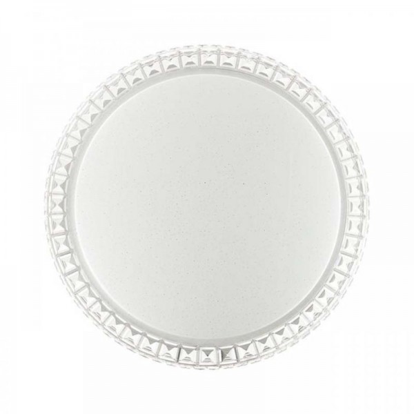 2036/EL PALE SN 197 Светильник пластик/белый/прозрачный LED 72Вт 3000-6300K D500 IP43 пульт ДУ BRISA