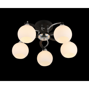 60208/5 CHROME+BLACK (2) Люстра (RL) 60208/5 CHROME+BLACK (2) Люстра (RL)