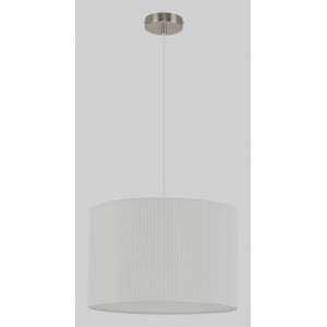 8214LAPL SATIN NICKEL+WHITE (1) Подвесной светильник NW