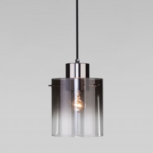 Подвесной светильник со стеклянным плафоном 50227/1 дымчатый