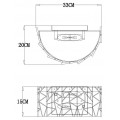 Настенный светильник Arte Lamp Galatea A1222AP-2CC