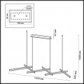 Подвесной светодиодный светильник Odeon Light L-vision Rudy 3890/85L