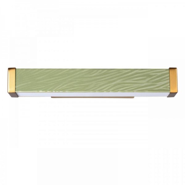 5450/10WLA L-VISION ODL_EX26 зеленый/античная бронза/металл/керамика/акрил Настенный светильник с выкл. LED x 10W 2000К/3000K/4000K/переключ. RIVERA