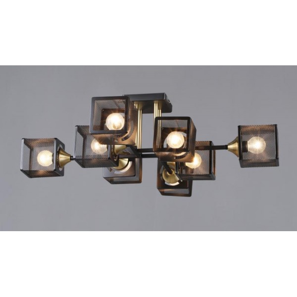 6400/8 BK+COP (1) Люстра (RL)