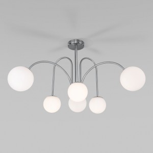 Потолочная люстра со стеклянными плафонами Smart 30177/6 хром Smart
