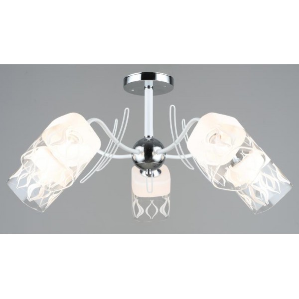 4116/5 WT+CH (2) Люстра (RL)