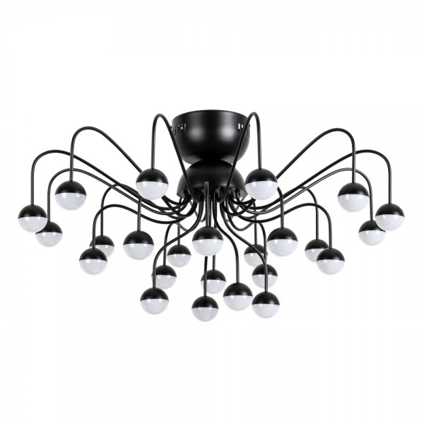 Потолочная светодиодная люстра Arte Lamp Dexter A3619PL-24BK