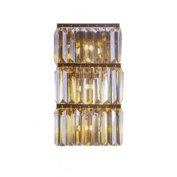 W2821E/3A GOLD H+CLEAR (1) Настенный светильник NW #