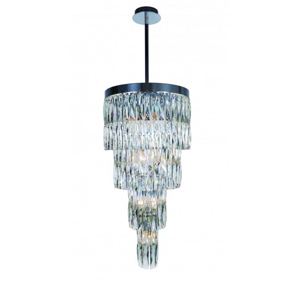 2774R/11A CHROME+CLEAR (1) Люстра NW