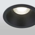 Встраиваемый светодиодный светильник Elektrostandard 15266/LED черный a055719