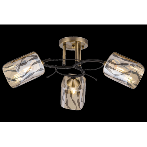 3788/3 AB+BK (4) Люстра (RL)