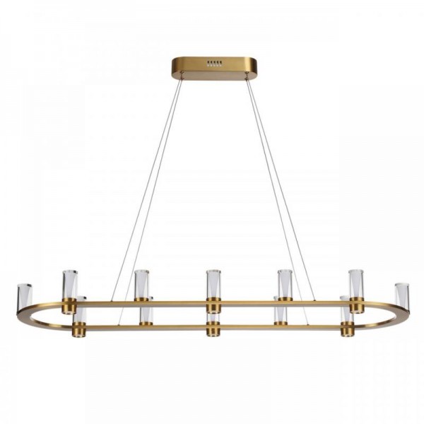 7144/65L HIGHTECH ODL26 Подвесной светильник  античная бронза/акрилл/металл IP20 LED 69W 3830Лм 3000K 180° 220V DEFANCE