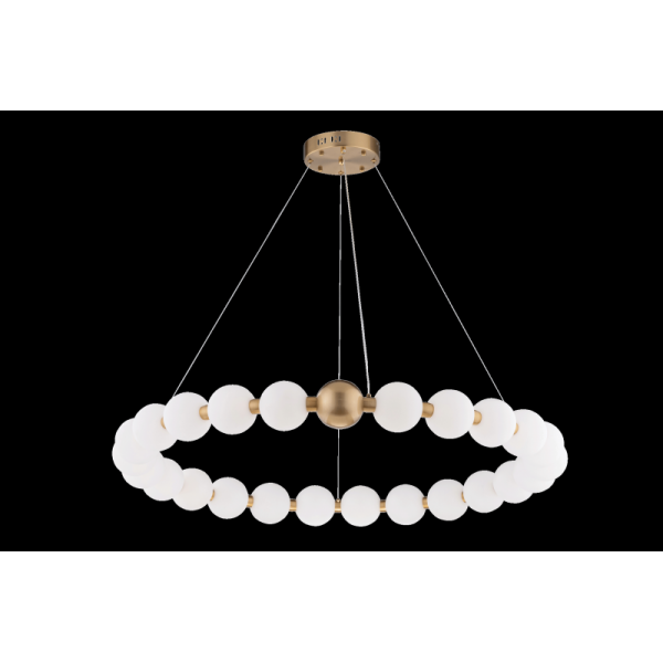 788P-D1020 BRONZE+WH (1) Люстра (NW)