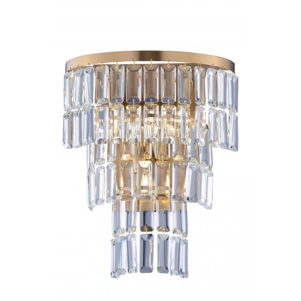 W2752P/4A PLATING BRASS+CLEAR (1) Настенный светильник NW