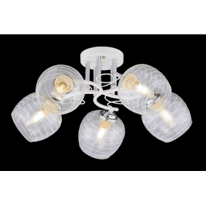 74379/5 WHITE+CHROME (2) Люстра (RL) 74379/5 WHITE+CHROME (2) Люстра (RL)