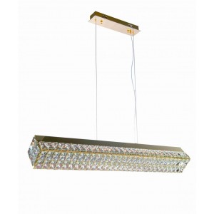 2809E/41W GOLD+CLEAR (1) Люстра NW