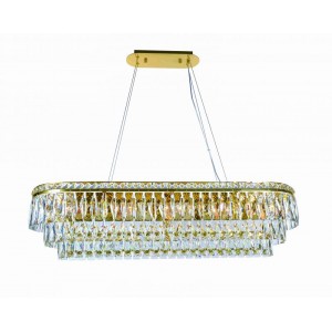 2785E/10A GOLD+CLEAR (1) Люстра NW