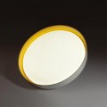 7711/DL COLOR SN 157 Светильник пластик/белый/желтый LED 48Вт 4000К D407 IP43 TUNA YELLOW