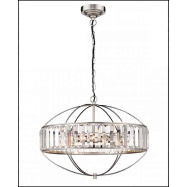 2263R/8 CHR (1) Люстра NW