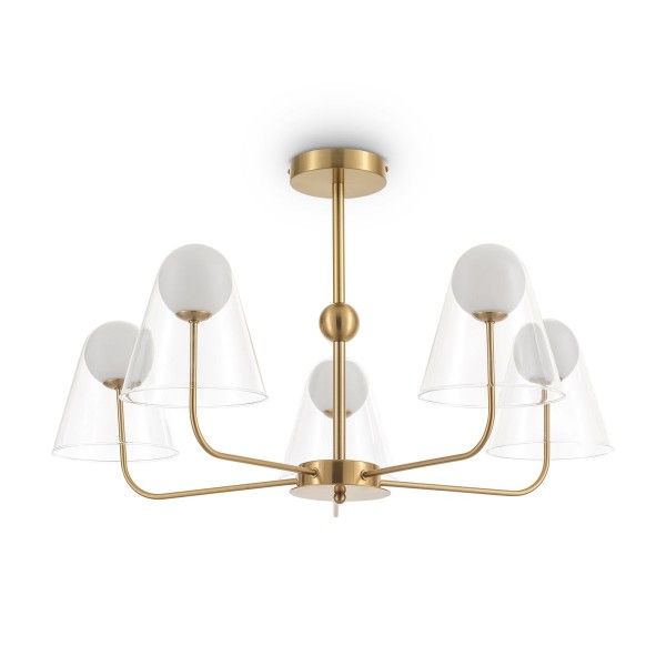 Потолочная люстра Freya Doublety FR5382PL-05BS