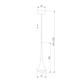 Подвесной светодиодный светильник Elektrostandard Hill 50211 Led черный жемчуг a060352