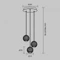Подвесной светильник Maytoni MOD293PL-L18BS3K