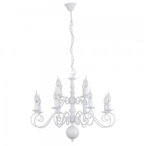 Подвесная люстра Arte Lamp A1129LM-12WH