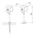 Ландшафтный светодиодный светильник Elektrostandard Visor 35142/S a057634