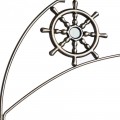 Потолочная люстра Arte Lamp Sailor A4524PL-3AB