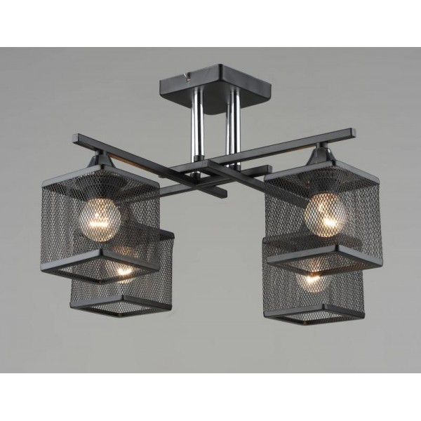 5986/4 BK+CH (1) Люстра (RL)