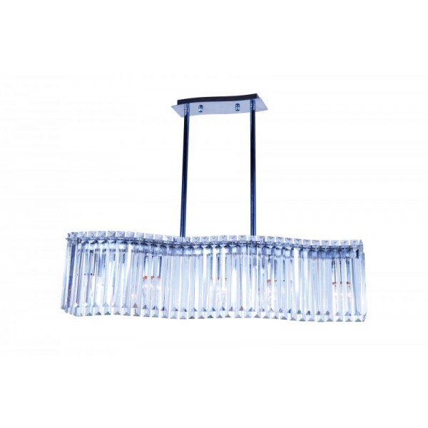 3100R/5A CHROME+CLEAR (1) Люстра NW