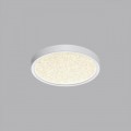 7661/18L MITRA LED SN 090 Светильник пластик/белый LED 18Вт 3000/4000K D230 IP40 OMEGA WHITE