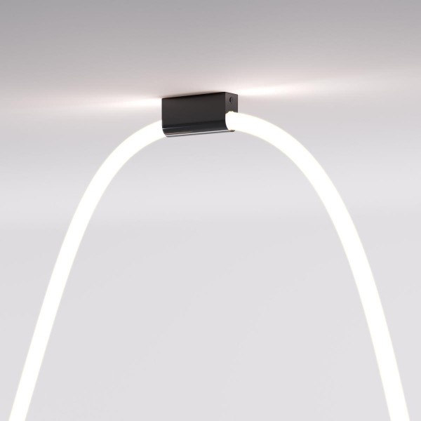 Накладные крепления для круглого гибкого неона Full light черный Elektrostandard a070757